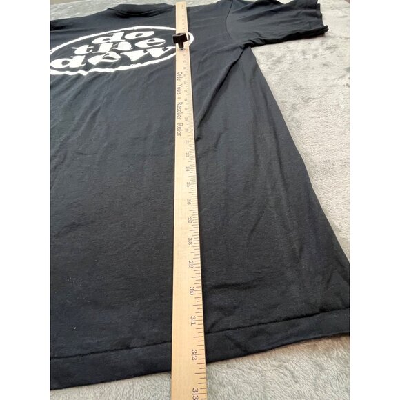 Vintage Mountain Dew Mens Black L/XL Shirt Made In USA Do The Dew - Picture 7 of 10